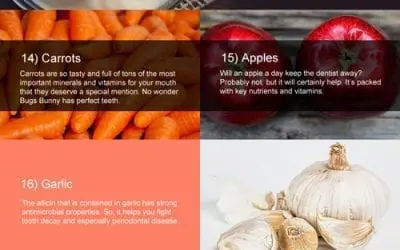 30 Foods for Healthy Teeth and Gums [infographic]