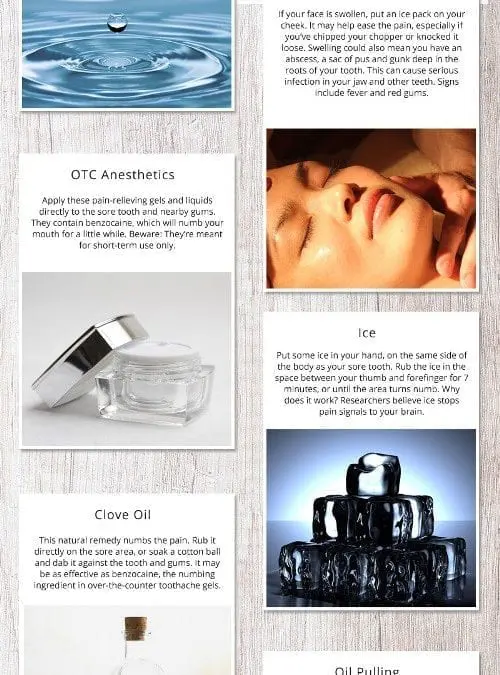 Home Remedies for a Toothache [infographic]