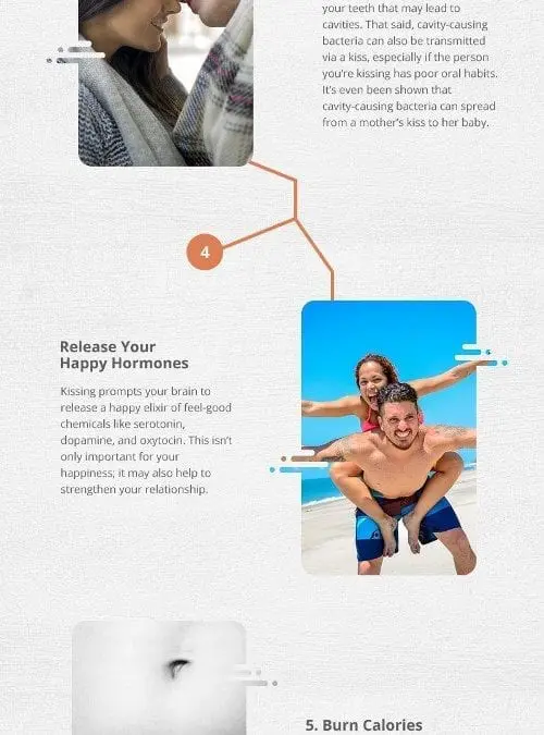 8 Health Benefits of Kissing [infographic]