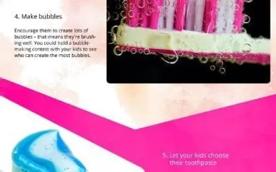 8 Tips to Successfully Brush Kids’ Teeth [infographic]